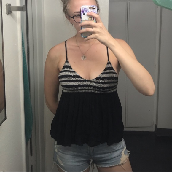 Cross-back tank top - Picture 1 of 2